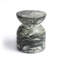 Selene Faux Green Marble End Table