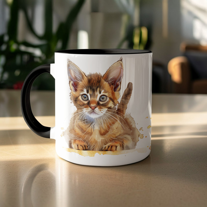 Ceramic Coffee Mug, 2, Black