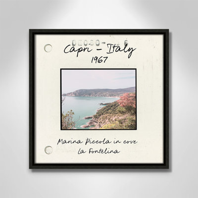 Capri Italy - Marina Picolla in La Fontalina Print by Susan Jill