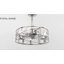 Ventilateur de plafond en cristal 20 po avec télécommande Sylvia et ensemble d'éclairage inclus Sylvia-2075466864