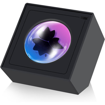 Ferrofluid Music Visualizer Lamp - RGB Dancing Liquid Sculptures Synced To Audio