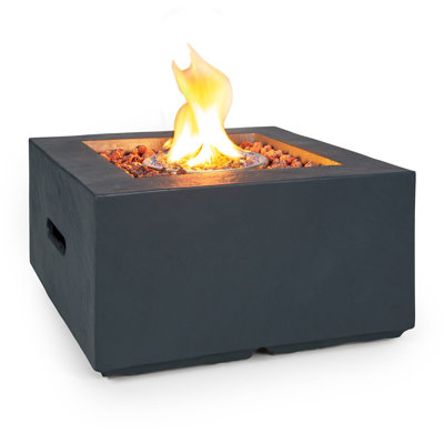 Isaris Gas-Feuerstelle 40.000BTU/13kW Abdeckung Edelstahlbrenner