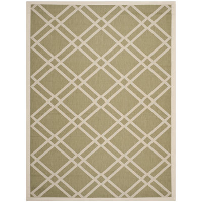 Tapis d'intérieur / extérieur beige Arneshia