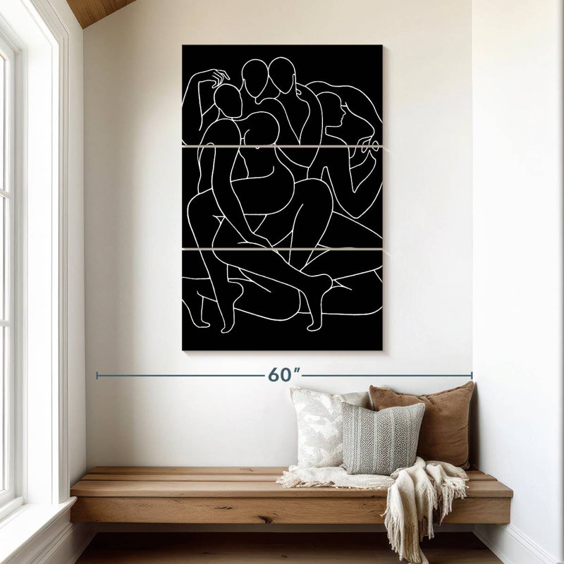 Leisha Puzzle, 50" H x 32" W