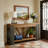 70.8" Console Table, 2-Tier Long Sofa Table Hallway Table