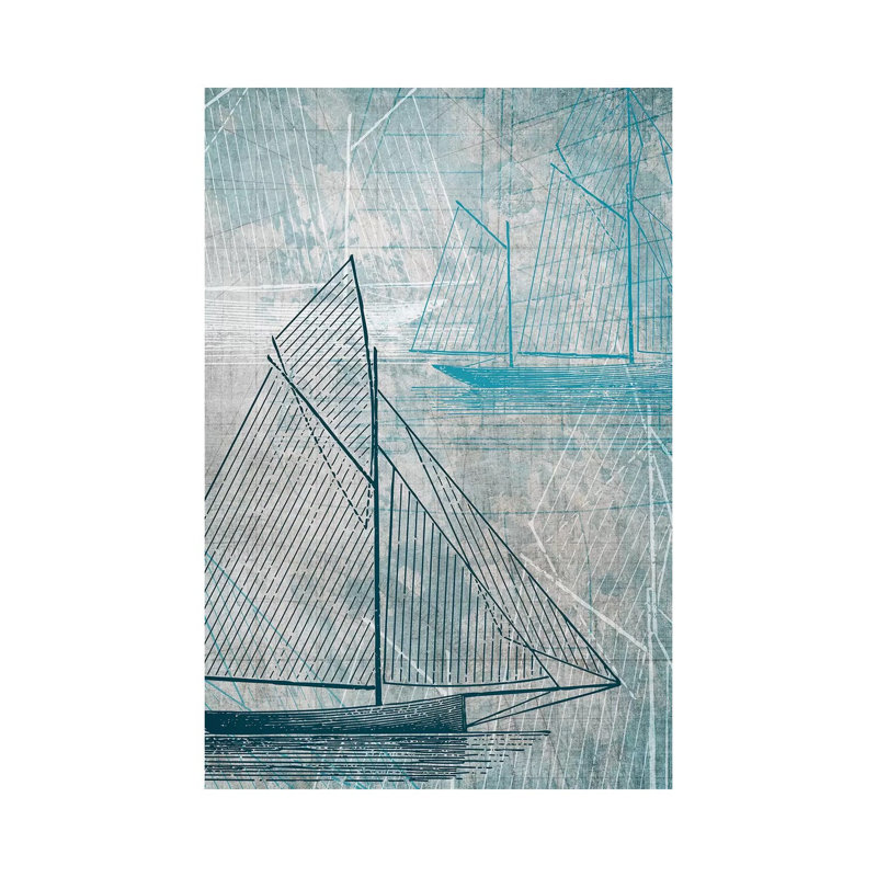 Daniela's Sailboat IV by Aimee Wilson - Wrapped Canvas Print, 66.04 cm H x 45.72 cm W x 1.91 cm D