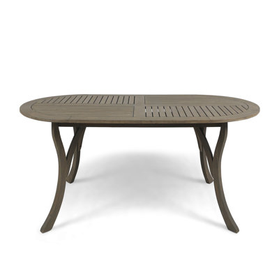 Acacia Wood 70" Dining Table