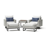 Milo Outdoor 5 - Piece Conversation Set