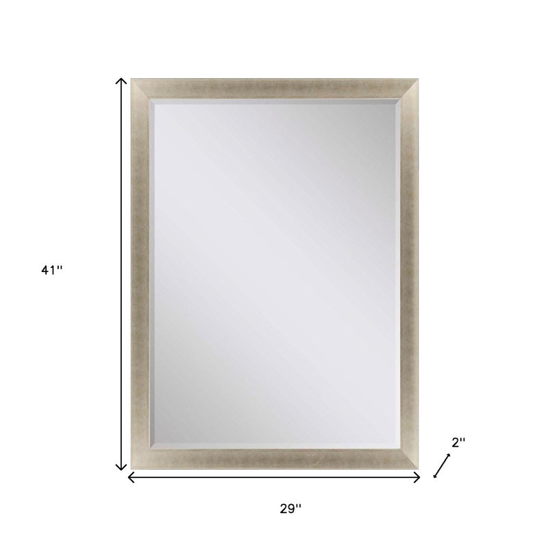 41" Gold Accent Mirror