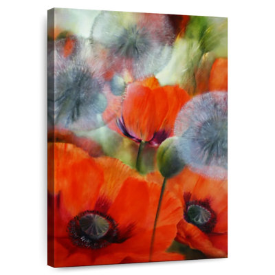 Harnek Poppies And Dandelions IV
