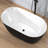 Acrylic Freestanding Bathtub 51'' x 28'' Stand Alone  Deep Soaking Tub with Pop-up Center Drain-93657451
