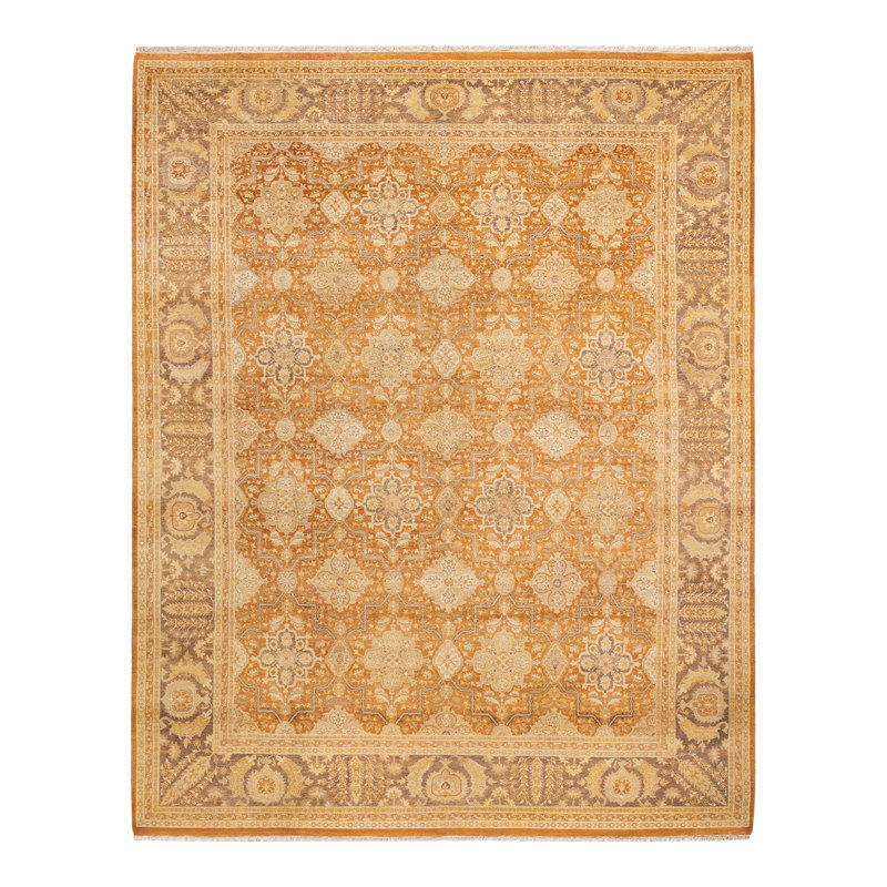 Keenan One-Of-A-Kind Hand-Knotted Area Rug - Brown, 8' 1" X 10' 2"