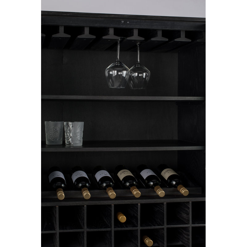 Travis Accent Cabinet, Black