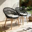 Chaise d'extérieur en osier-129026664