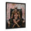 «Brown Boxing Diva - Fashion Girl Power», impression murale-106149589-106149590