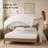 Luxury Down Feather Comforter, 800 Fill Power & Lightweight, Plush Hotel Duvet Insert for Cloudlike Comfort,Available in Oversized King Sizes (120 * 98in) and White-730057503-728338112
