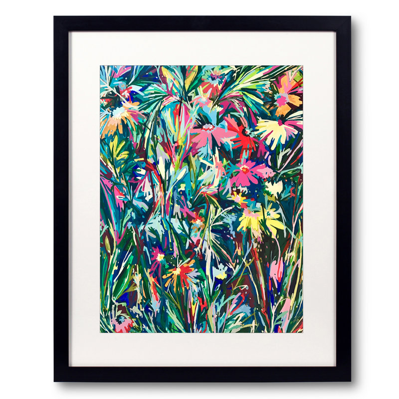 Winter 1705 Print by Mary Sullivan, Black Framed Paper, 21.25" H x 17.25" W