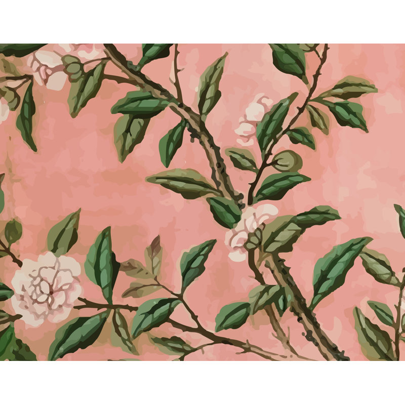 Floral Wallpaper, Pre-Pasted