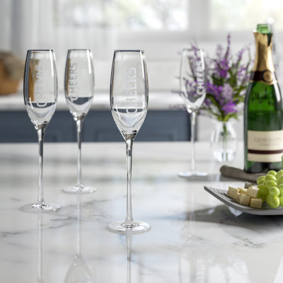 8oz. Flute Set