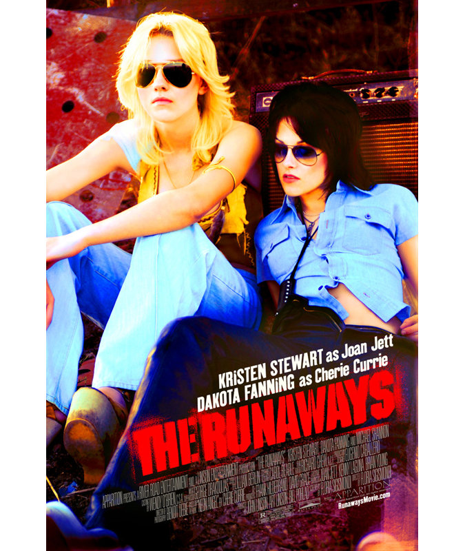The Runaways, H 18 po x l 12 po