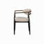 Fauteuil avec dossier ouvert (ensemble de 2)