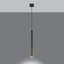 Robbinsdale 1 - Light Black Cylinder Pendant-62119190
