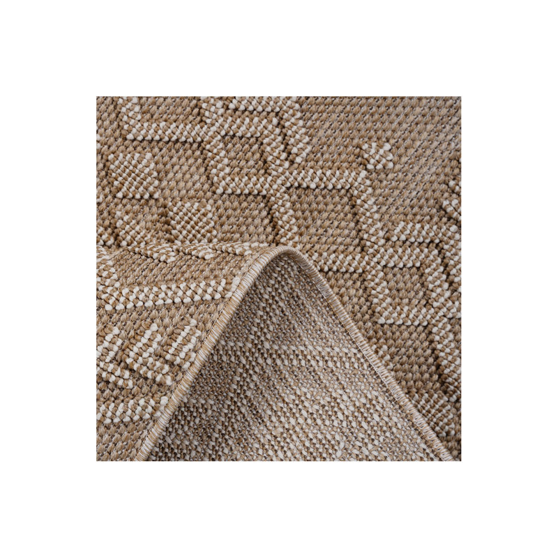 Collection 4X6 Traditional Indoor/Outdoor Area Rug, Rectangle 4' x 6', Brown