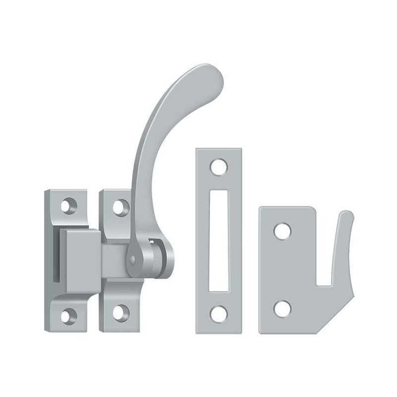 Casement Hardware, Brushed Chrome