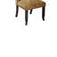 Chaise parsons rembourrée touffeté beige Karekin