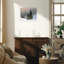 Paysage d'hiver, art mural 24 po x 18 po