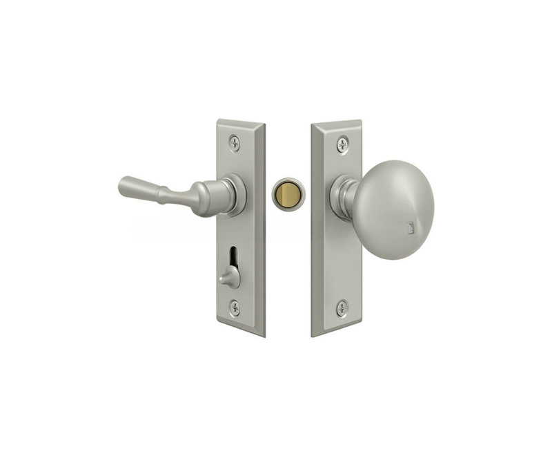 Handle With Knob, Brushed Nickel