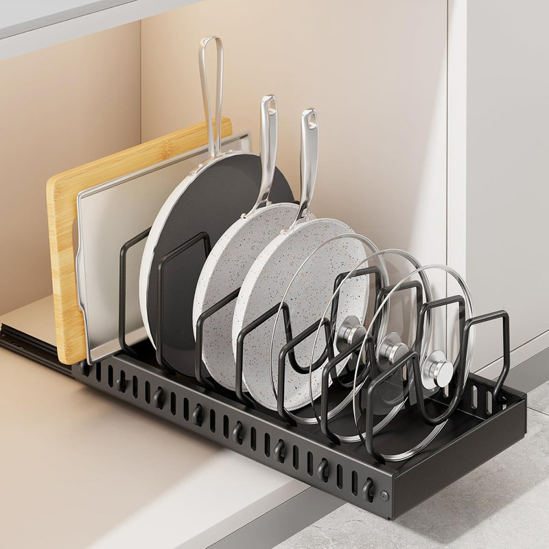 Round Countertop / Cabinet Pot Rack