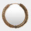 Round Greek Laurel Round Iron Mirror-629358010