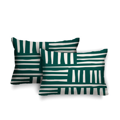 Coussin lombaire intérieur / extérieur Pereto Abstract Lines