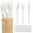 Disposable Flatware Set for 125 Guests