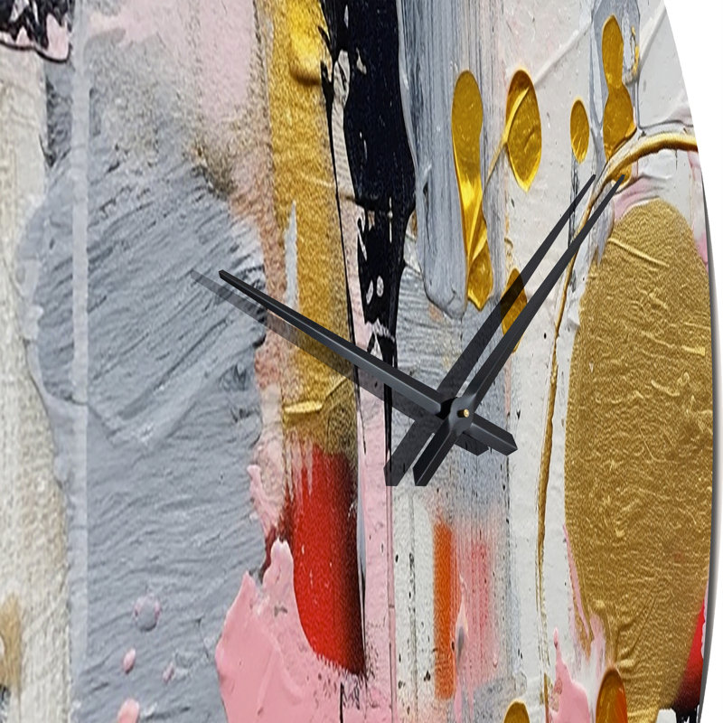 Metal Wall Clock, Extra Large
