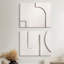 Ensemble de 2 décorations murales abstraites murales japonaises pour salon Living Room 3D-640092995