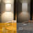 Tatevik Upgraded Plastic LED Flush Mounted Sconce