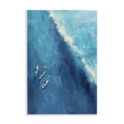 Plaque murale Surfers & Wave, vue par LSR Design Studio