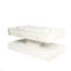 Table basse haute 16,93 po à DEL, table basse moderne pour le salon, tables de salon, grands meubles de salon, lumières DEL