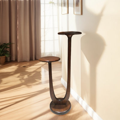 Chemin de table en bois massif Mid-Century