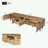 Wood TV Media with Storage