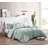Swift Home 100% Cotton 5-Piece Honeycomb Smocking Pom Pom Jacquard Comforter Set - 2 Decorative Pillows Included - All-Seasonal Warmth, Durable, Easy Care-106371387-106371388