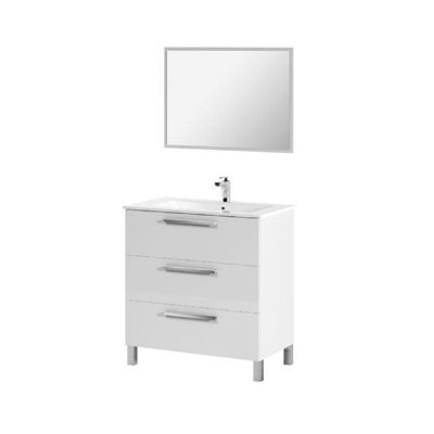 Aveiro 80mm Single Bathroom Vanity with Basin