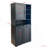 Freestanding Laundry Cabinet With Doors, Adjustable Shelf & Tilt-Out Laundry Hamper-2133142204