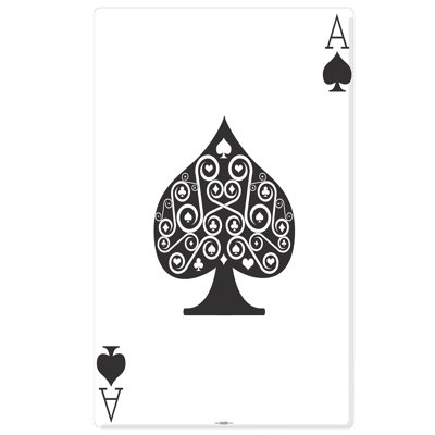 Ace of Spades Cardboard Standup