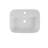 Bothwa Home Rectangular Countertop Ceramic Wash Basin (White Finish) CUPC Certified