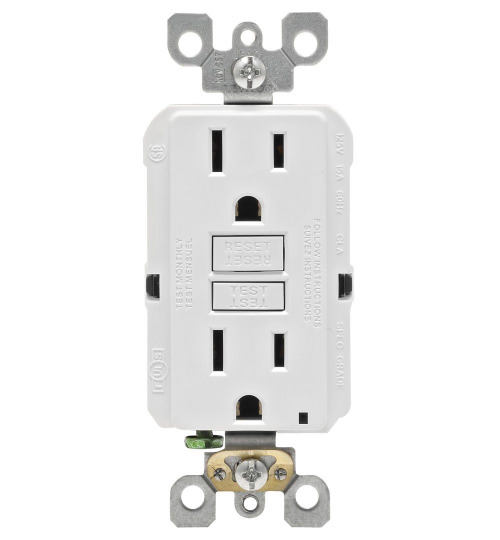 15 Tamper Resistant Outlet Leviton