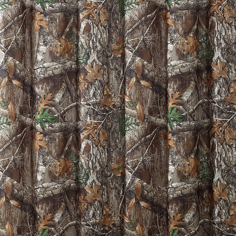 Rustic Cotton Blend No Camouflage Comforter, Twin
