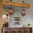 Allysha Rustic 6 Lights Orb Wood Chandelier-736952688